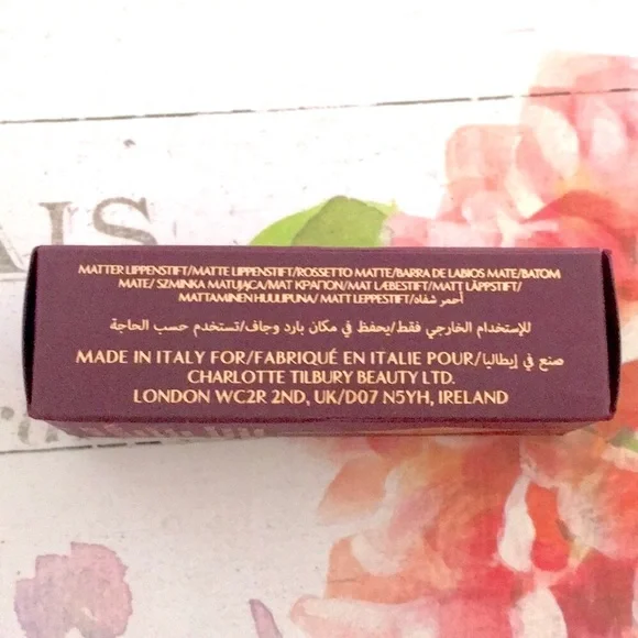 NWT🎀Charlotte Tilbury Matte Revolution Lipstick Walk Of No Shame Full Size✨ - Picture 3 of 7